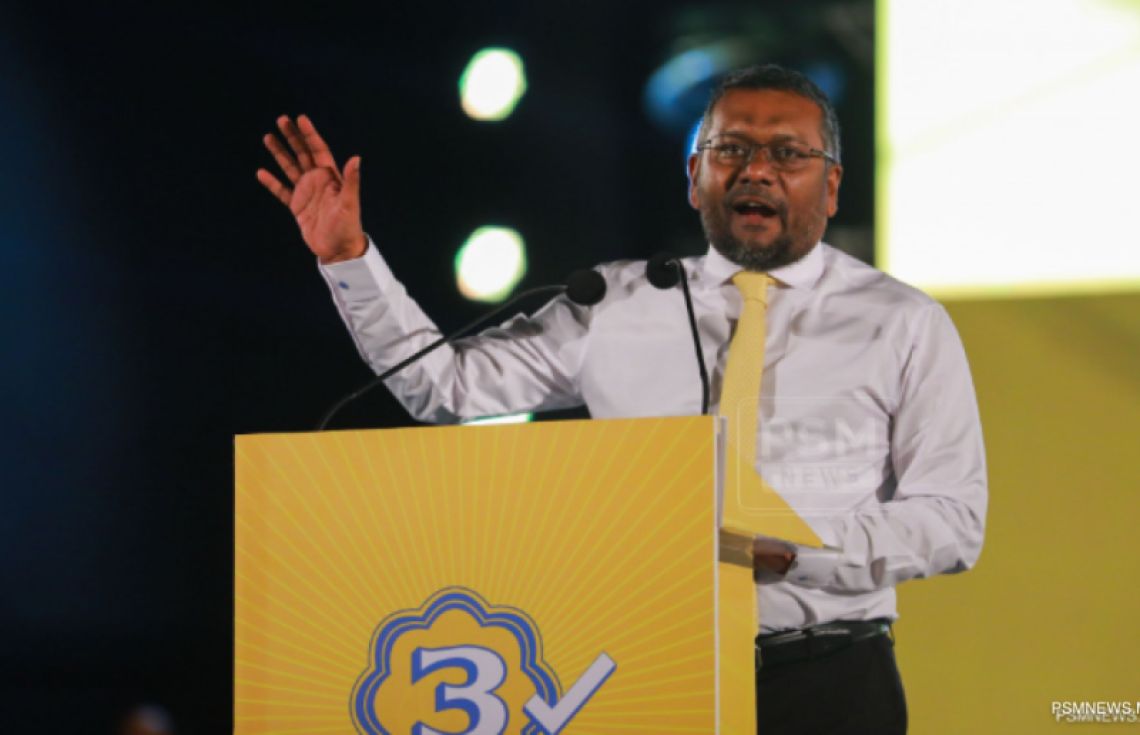 އެމްޑީޕީގެ ޗެއާޕާސަންގެ މަޤާމުން ފައްޔާޒު އިސްތިއުފާ ދެއްވައިފި