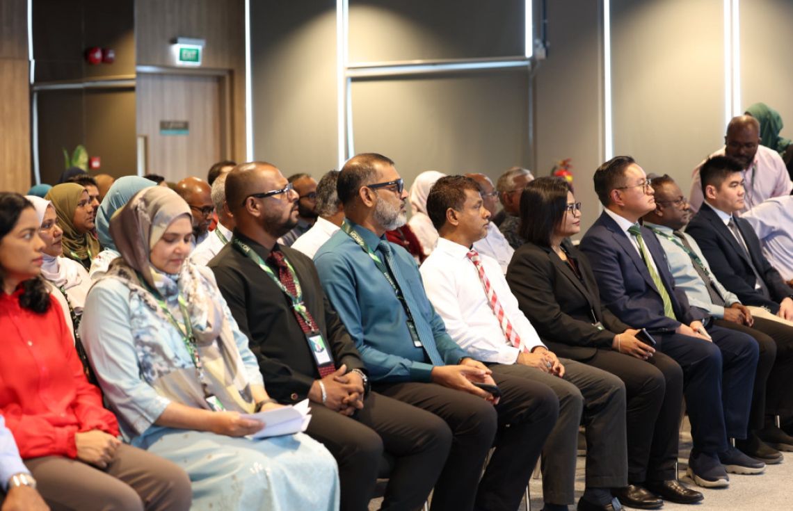 ބެރިއަޓްރިކް ސާޖަރީގެ ހިދުމަތް އައިޖީއެމްއެޗްގައި ފެށުމަށް ބޭއްވި ރަސްމިއްޔާތުގެ ތެރެއިން. މި ހިދުމަތް ފެށިގެން ދިއުމާއެކު އެތަކެއް ބަޔަކަށް އުންމީދީ ހައްލެއް ލިބިގެންދާނެކަމަށް އައިޖީއެމްއެޗްއިން ބުނޭ--- ފޮޓޯ: އައިޖީއެމްއެޗް