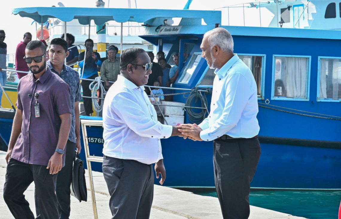 މަސްވެރިންގެ ދުވަހުގެ ރަސްމީ ޖަލްސާގައި ބައިވެރިވެވަޑައިގަތުމަށް ރައީސް ދުވާފަރަށް ވަޑައިގެންފި