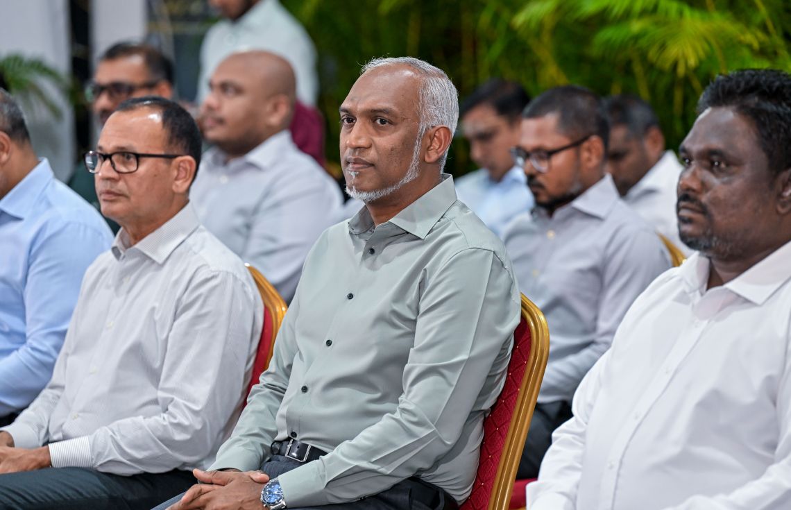 52 މަސާޖު ޕާލާއެއް ހަފްތާއެއްގެ ތެރޭ ބަންދުކޮށްފި: ރައީސް