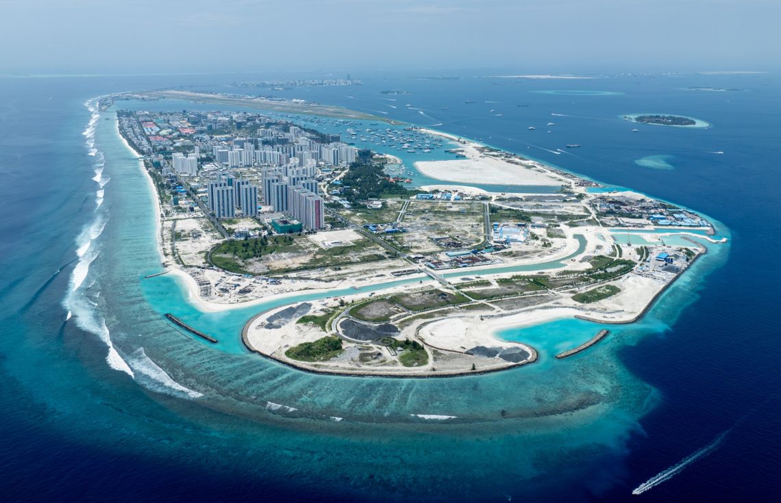 ހުޅުމާލެ، 10 ބުރިއަށް އިމާރާތްކުރުމަށް ގަވާއިދު ބަދަލުކުރައްވާނެ ކަމަށް ރައީސް ވިދާޅުވި---ފޮޓޯ: އެޗްޑީސީ