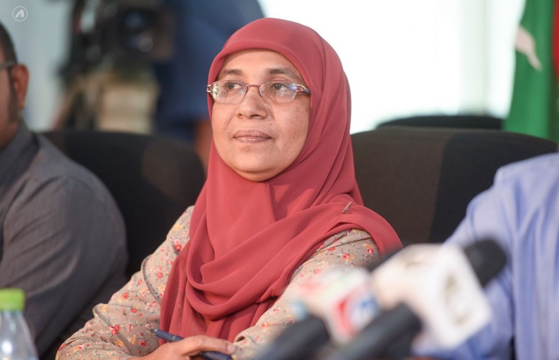 ހެލްތު ޕްރޮޓެކްޝަން އޭޖެންސީގެ ޑިރެކްޓަރ ޖެނެރަލް މައިމޫނާ އަބޫބަކުރު---