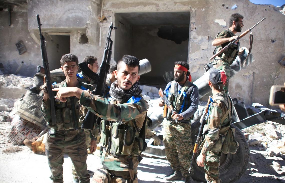 ސީރިއާގެ ސިފައިން އެސްޑީއެފް އާއި ދެކޮޅަށް ޙަރަކާތްތެރިވަނީ