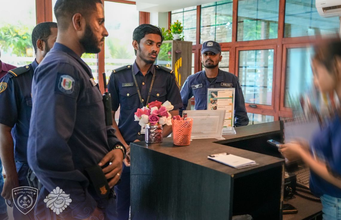 ހުޅުމާލޭގައި ހިންގަމުންދިޔަ 5 ސްޕާއެއް ބަލައިފާސްކޮށްފި