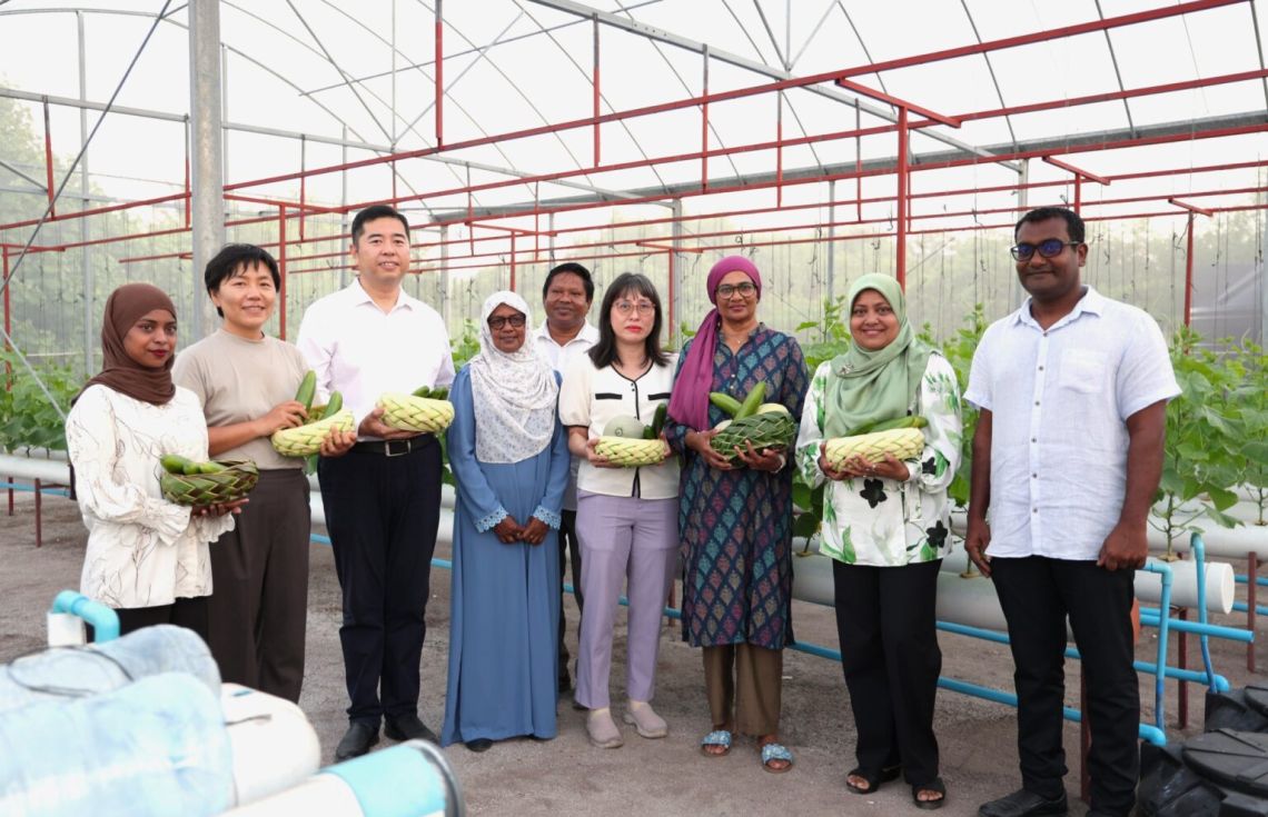 އިއާދަކުރަނިވި ހަކަތައިން ހިންގާ ރ. "ވާދޫ ގްރީން ފާމް" ރަސްމީކޮށް ހުޅުވައިފި