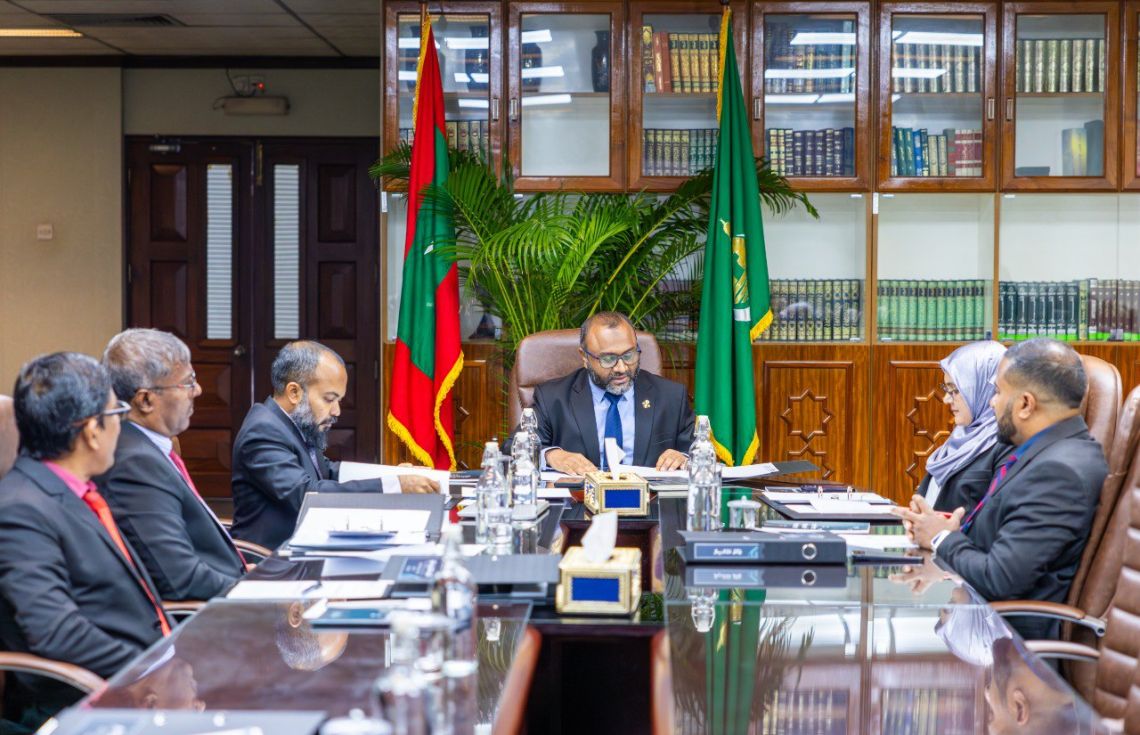 ޒަކާތް ކައުންސިލުގެ ފުރަތަމަ ބައްދަލުވުން--- ފޮޓޯ: ޒަކާތު ހައުސް