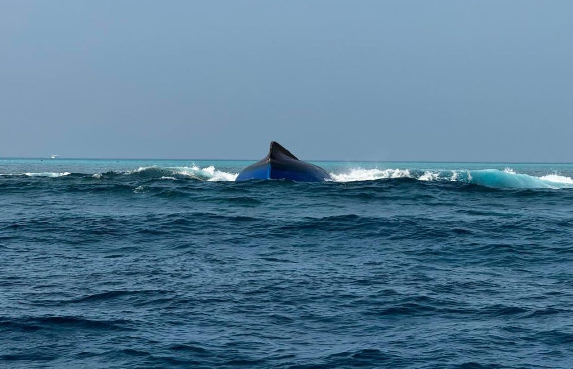 ބަންޑުންޖަހާލި ދޯނިން ގެއްލުނު ބިދޭސީ މީހާ އަދިވެސް ނުފެނޭ: އެމްއެންޑީއެފް