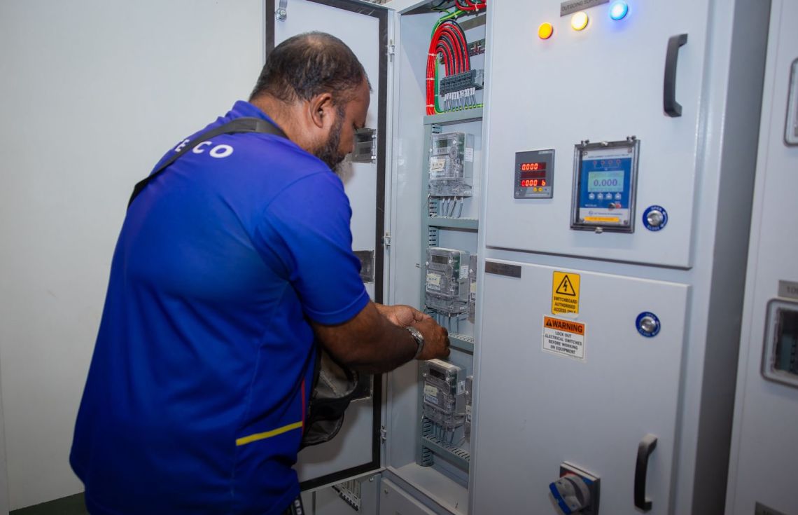 އެފްޑީސީން ހައުސިން ޔުނިޓުތަކަށް ކަރަންޓު ގުޅައި ނިންމާލައިފި