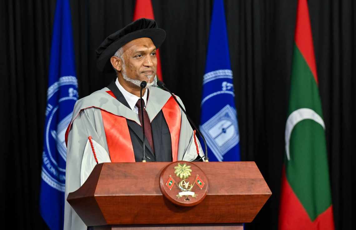 ތައުލީމަކީ ގައުމީ ތަރައްގީގެ މައި ތަނބު ކަމުގައި މިސަރުކާރުން ވާނީ ކަނޑައަޅާފަ: ރައީސް