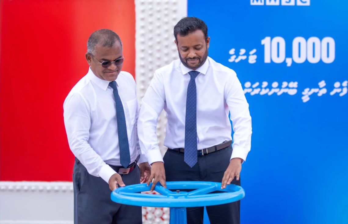 ހުޅުމާލޭގައި ތަރައްގީކުރާ 5000 ޓަނުގެ ދެވަނަ ފެން ޕްލާންޓް އަންނަ މަހު ނިމޭނެ: މަތީން