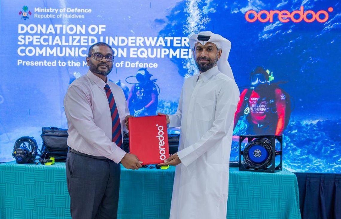 އުރީދޫ އިން އެމްއެންޑީއެފަށް ކަނޑުއަޑީގައި ބޭނުންކުރާ ހާއްސަ އިކްއިޕްމަންޓްތަކެއް ހަދިޔާކޮށްފި