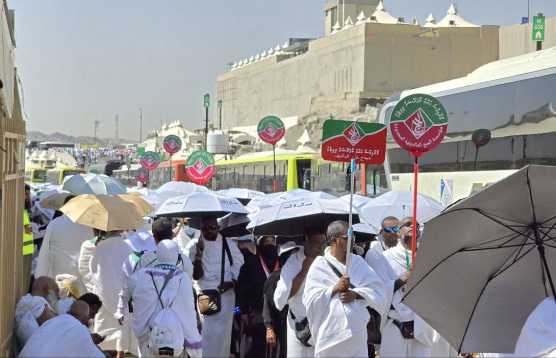 ދިވެހި އުމްރާވެރިންތަކެއް--- ފޮޓޯ: މޯލްޑިވްސް ހައްޖު މިޝަން