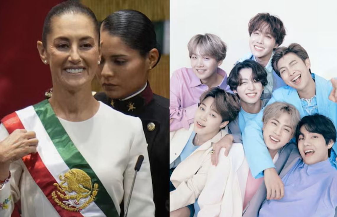 ބީޓީއެސް ޝޯތައް އިތުރުކުރަން މެކްސިކޯއިން އެދި, އެ ގައުމުގެ ރައީސާ ރަސްމީ ސިޓީއެއް ދެކޮނު ކޮރެއާގެ ރައީސަށް