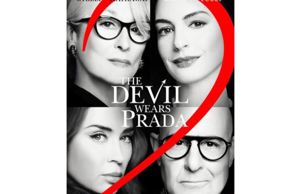 'ދަ ޑެވިލް ވެއާސް ޕްރާޑާ 2' ފިލްމު ޕޯސްޓަރު---