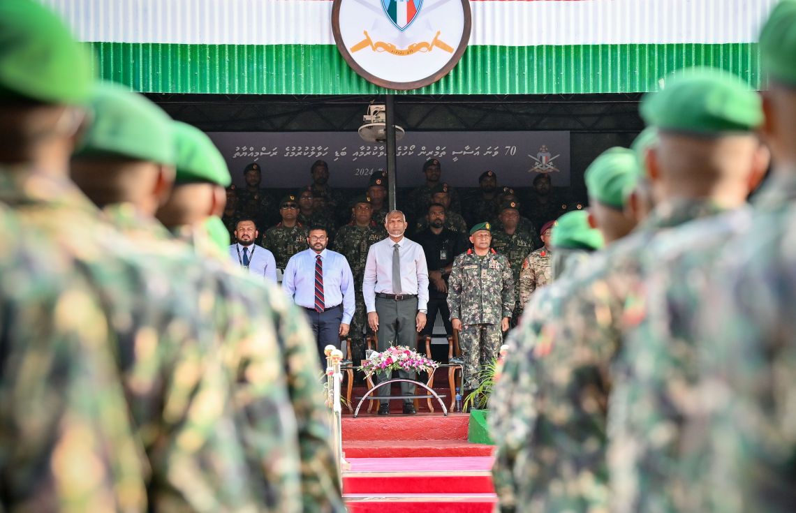 ޕާކިސްތާނުގައި ދިވެހި ސިފައިން ހޯދި ކާމިޔާބަށް ރައީސް މަރުހަބާ ވިދާޅުވެއްޖެ