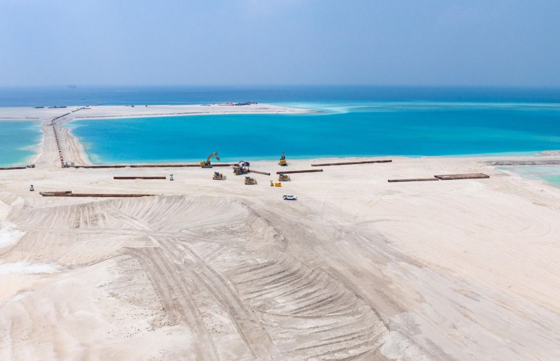 ރަސްމާލެ ހިއްކުމުގެ މަސައްކަތް އެމްއޭސީއެލްއިން ކުރިއަށްގެންދަނީ--- ފޮޓޯ: އެމްއޭސީއެލް