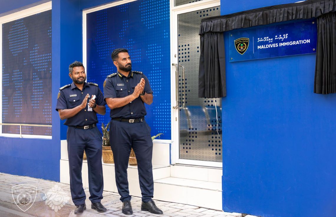 ކުޅުދުއްފުށިގައި އިމިގްރޭޝަންގެ އާ އޮފީސް ރަސްމީކޮށް ހުޅުވައިފި