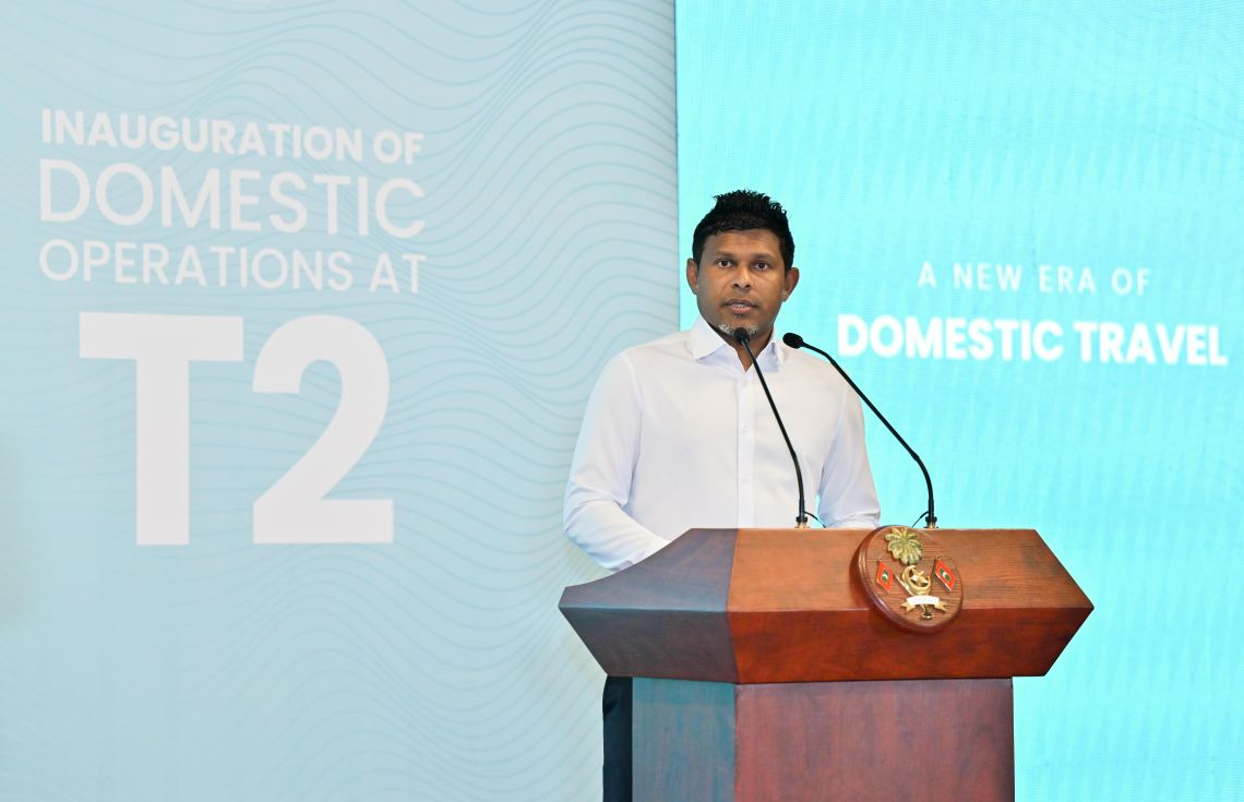 ވީއައިއޭގެ ޑޮމެސްޓިކް ހިދުމަތްތައް ޒަމާނީ ޓާމިނަލަކަށް ބަދަލުވުމަކީ ލިބުނު ބޮޑު ކުރިއެރުމެއް: ނައިބު ރައީސް