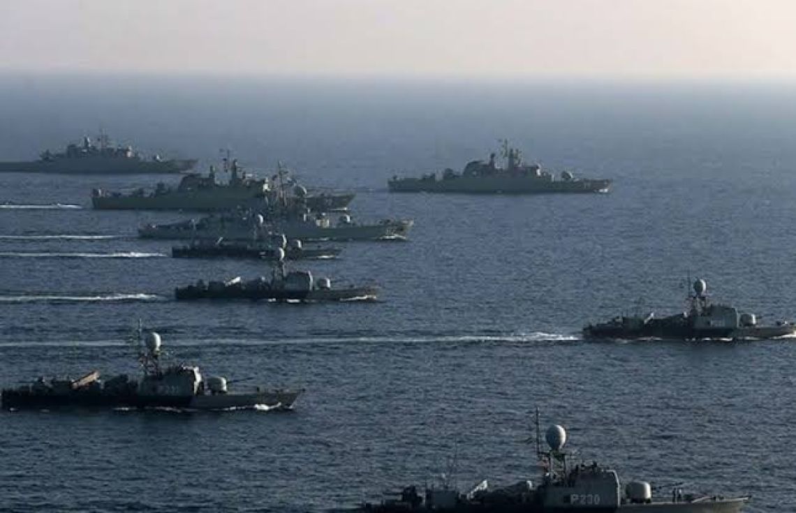 އީރާނުގެ ކަނޑުގެ ސަރަޙައްދުގައި ރަޝިޔާ، ޗައިނާ އަދި އީރާނުގެ މަނަވަރުތައް ޙަރަކާތްތެރިވަނީ ތަމްރީނުތަކެއް ހެދުމަށް.