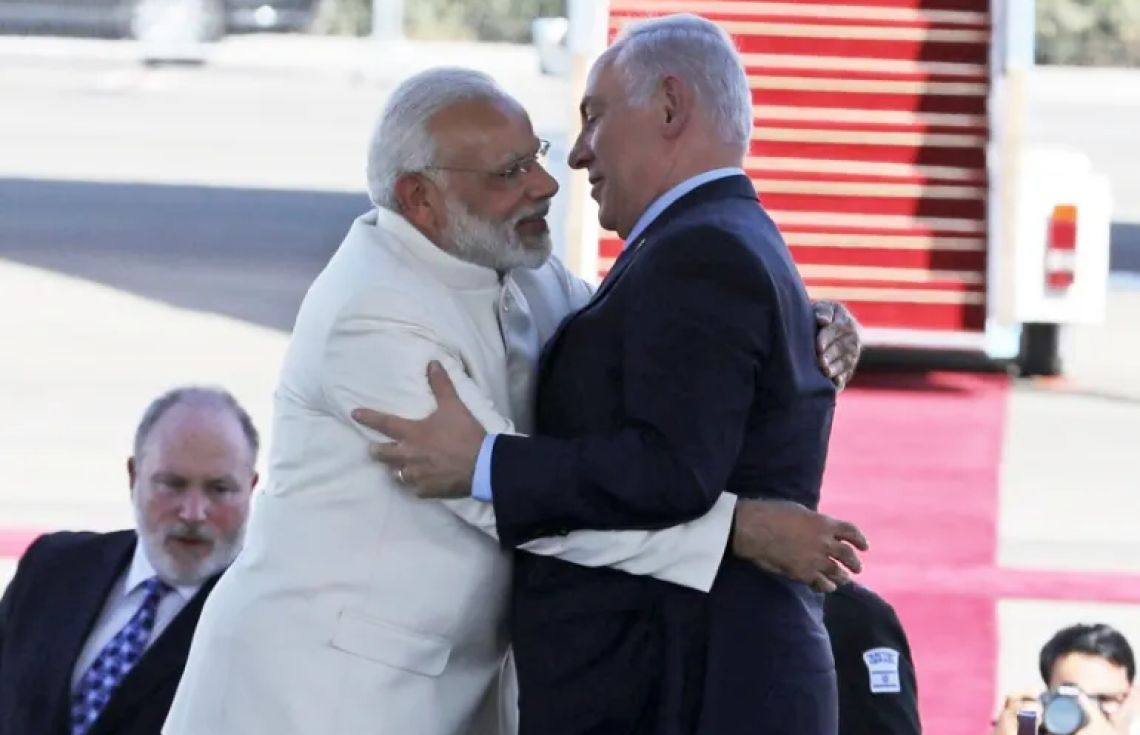 މޯދީ އިސްރާއީލަށް ކުރެއްވި ދަތުރުފުޅިގެތެރެއިން (2017)