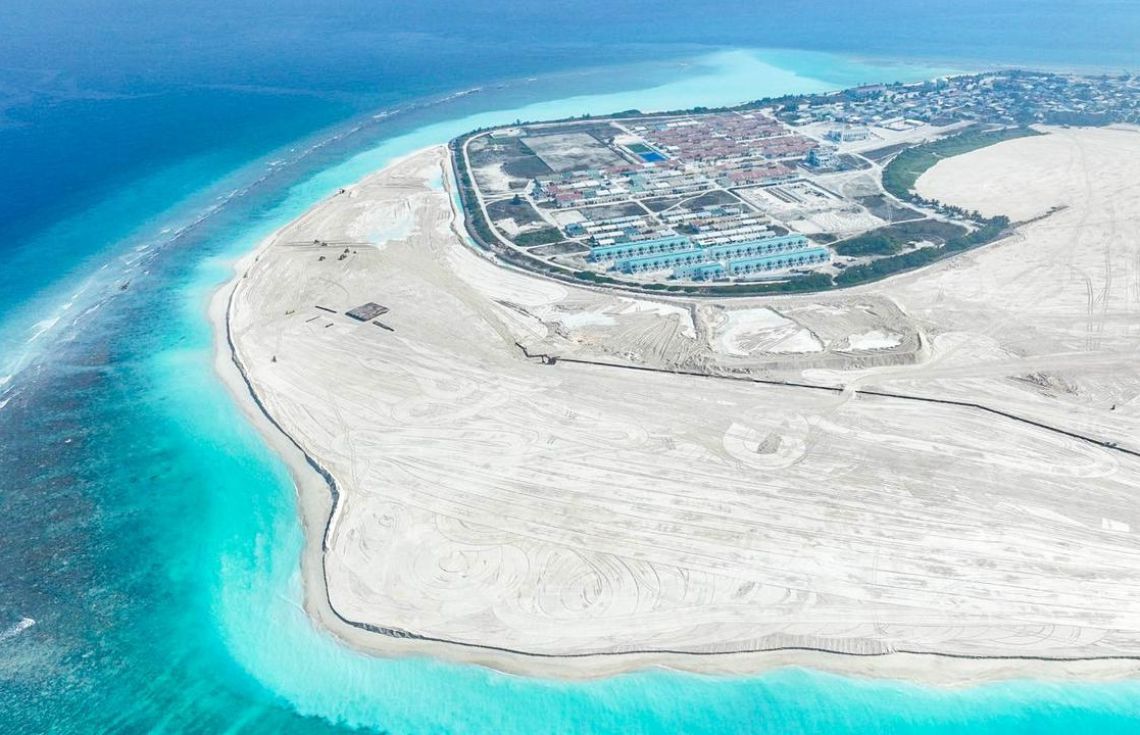 50 ދުވަސްތެރޭ ދިއްދޫއިން 112 ހެކްޓަރުގެ ބިން ހިއްކައި މުއިއްޒު ސްޕީޑުގައި މަސައްކަތް ނިންމާލައިފި