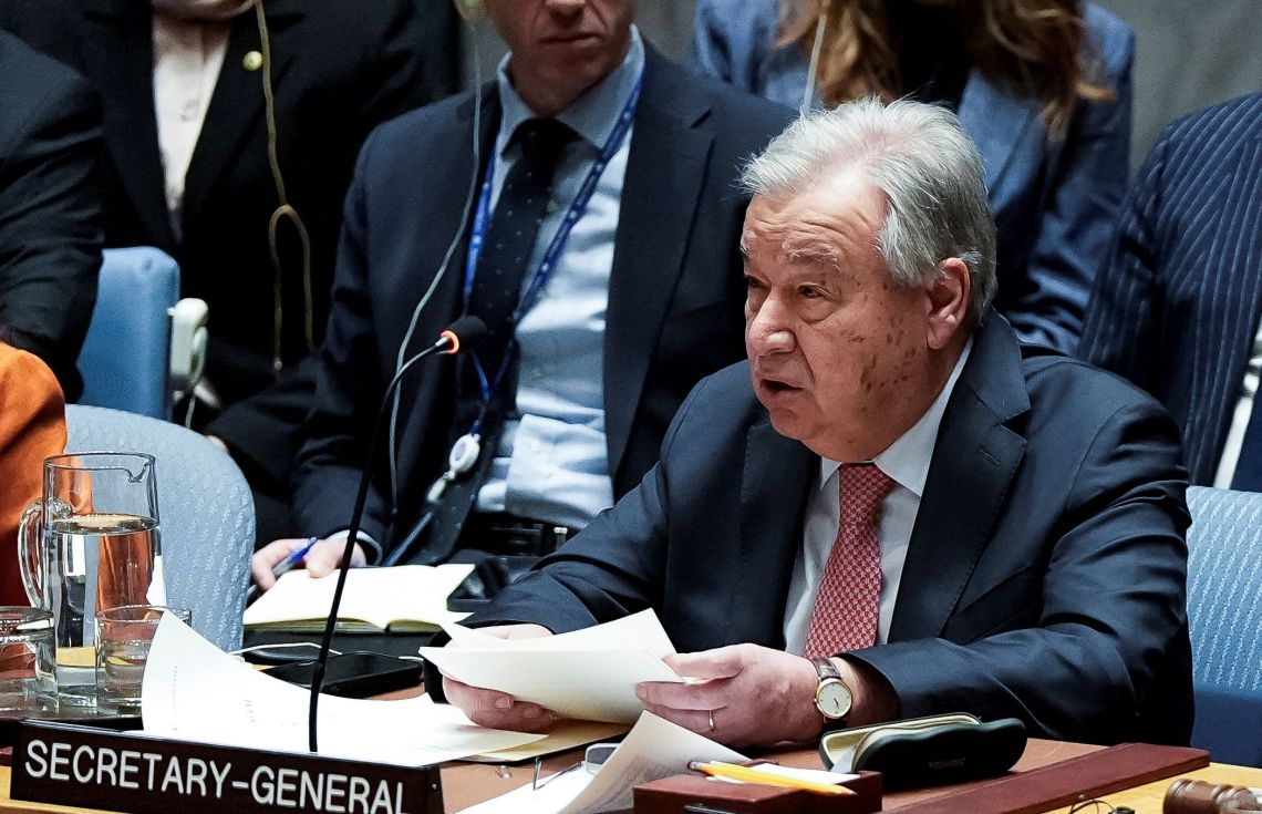 އދ. ގެ ސެކްރެޓަރީ ޖެނެރަލް އެންޓޯނިއޯ ގުޓަރޭސް---