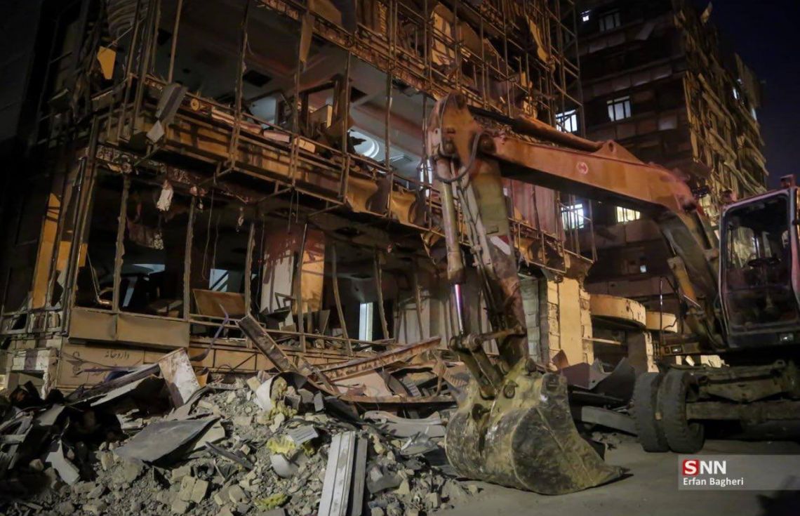 އިސްރާއީލް-އެމެރިކާ އިން އީރާނުގެ ގާންދީ ހޮސްޕިޓަލާއި އެތަން ވަށައިގެންވާ ސަރަހައްދަށް ދިން ހަމަލާގައި ސުންނާފަތިވެފައި---