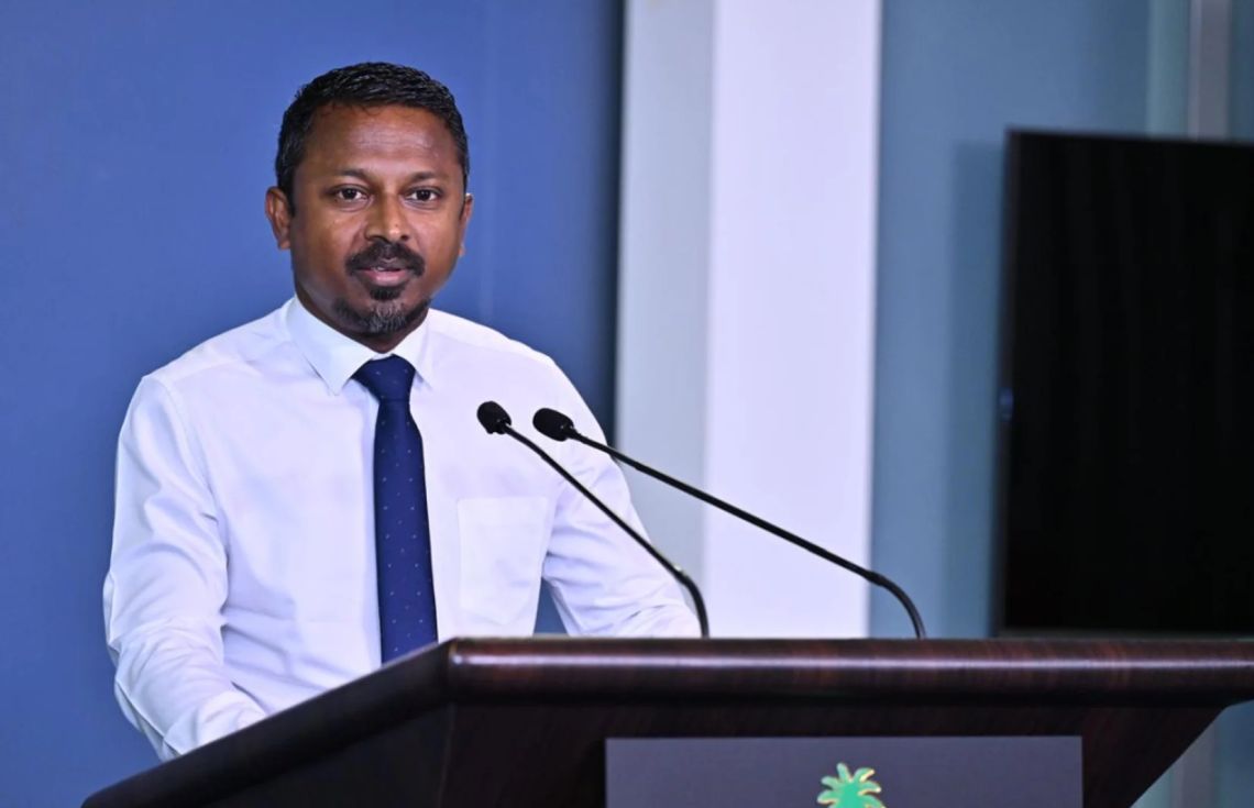 ބަނޑާރަ ނައިބު އަހުމަދު އުޝާމް---ފޮޓޯ: ރައީސް އޮފީސް