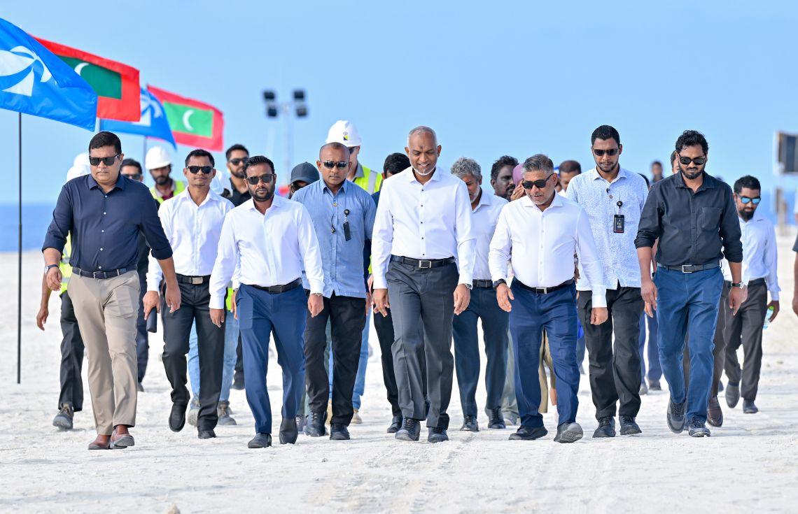 ގިރާވަރުފަޅު ހިއްކުމުގެ މަޝްރޫއު ރައީސް ބައްލަވާލައްވައިފި