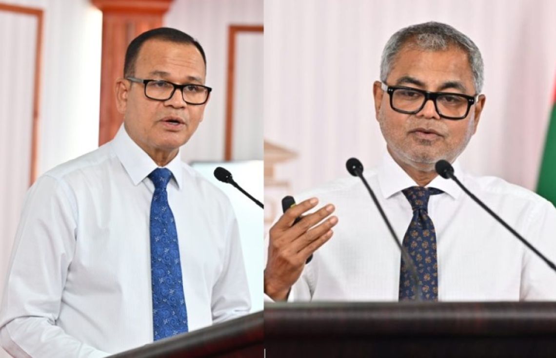 ސަފީރުންގެ ގޮތުގައި ތޯރިގާއި އާދަމް ޝަރީފް އައްޔަންކުރަނީ