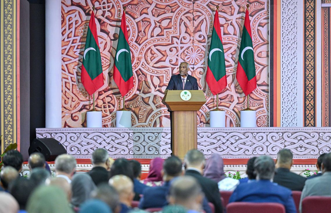 މަސްތުވާތަކެއްޗާއި ގޭންގު ކުށްތަކުގެ މައްސަލައަށް ދާއިމީ ހައްލެއް ހޯއްދަވައިދެއްވާނަން: ރައީސް
