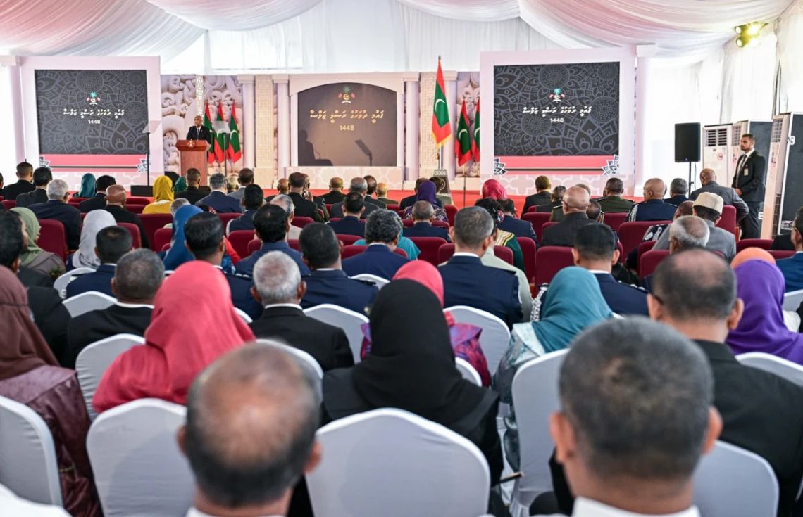 “މަދުބަޔަކު ގޯޅި އެޅިޔަސް، މުޅި ރާއްޖެ އެއިރުވެސް ނުކުތީ ޤައުމީ ފަޅިއަށް”