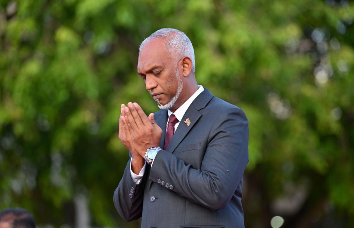 ނިޔާވި ދެ ކުދިންގެ އާއިލާއަށް ރައީސުލްޖުމްހޫރިއްޔާ ތައުޒިޔާ ވިދާޅުވެއްޖެ