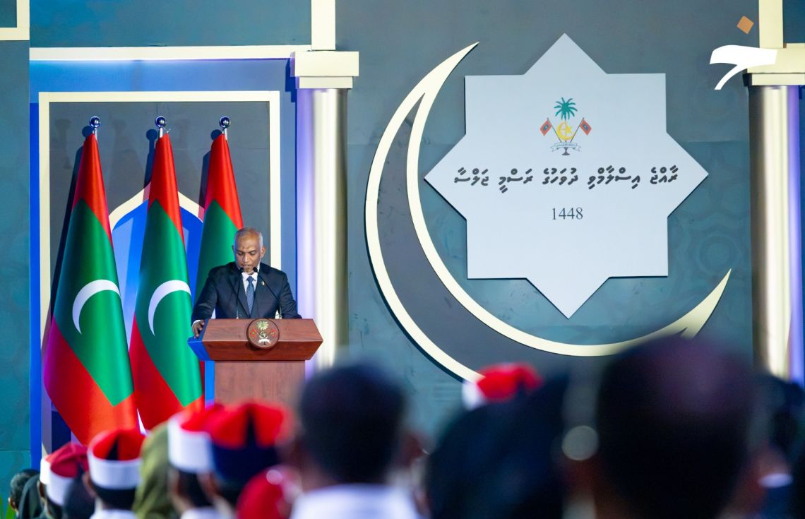 ގައުމު ސަލާމަތްކުރެވޭނީ އިސްލާމީ ތަރުބިއްޔަތުގައި ހިފަހައްޓައިގެން: ރައީސް