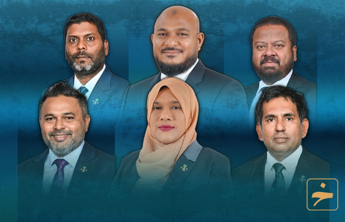 ޕީއެންސީގެ ޚާއްސަ ކޮންގްރެސްގެ ތެރެއިން އެ ޕާޓީގެ ނައިބު ރައީސްކަމުގެ މަގާމަށް 6 ބޭފުޅަކު މިއަދު އިންތިހާބުކޮށްފި