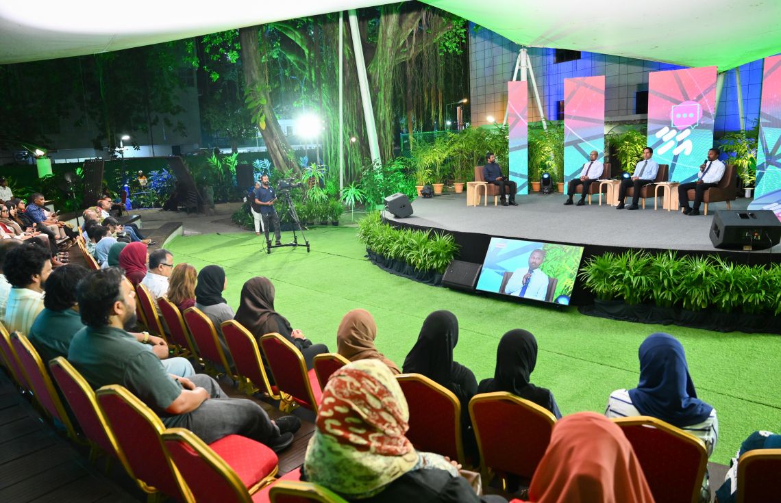 "އަހާ" ފޯރަމް ޕްރޮގްރާމެއްގެ ތެރެއިން / ފޮޓޯ: ރައީސް އޮފީސް