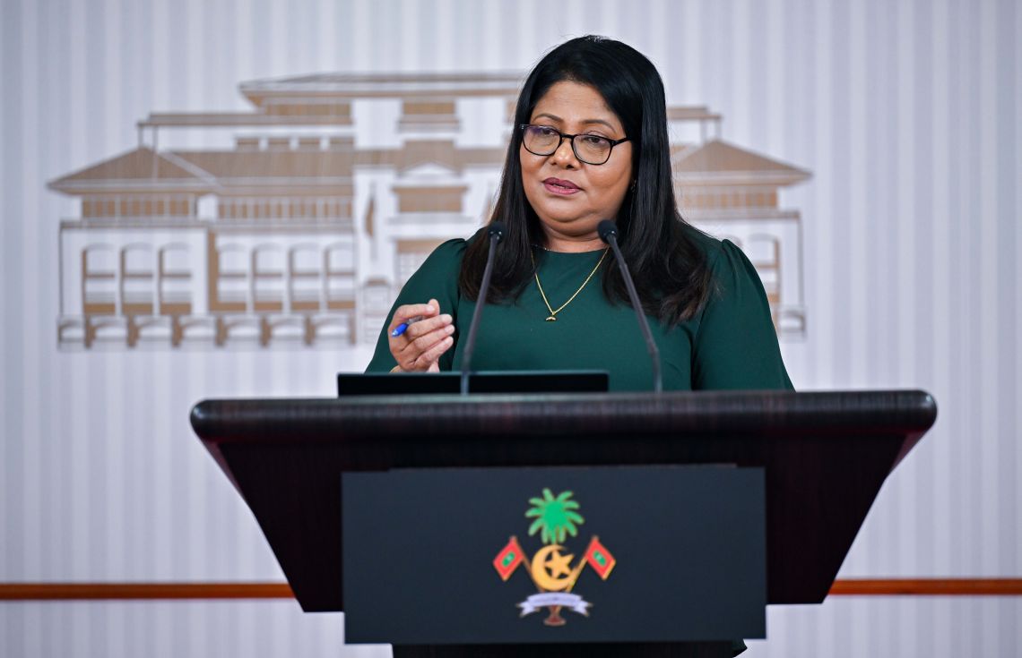 ހެލްތު މިނިސްޓަރު ގީލާ އަލީ. / ފޮޓޯ: ޚުލާސާ