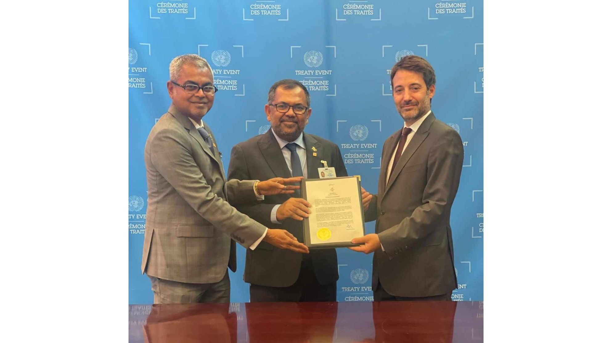 ރާއްޖެއިން "މިނަމާޓާ ކޮންވެންޝަން އޮން މާކިއުރީ" ތަސްދީގުކޮށްފި