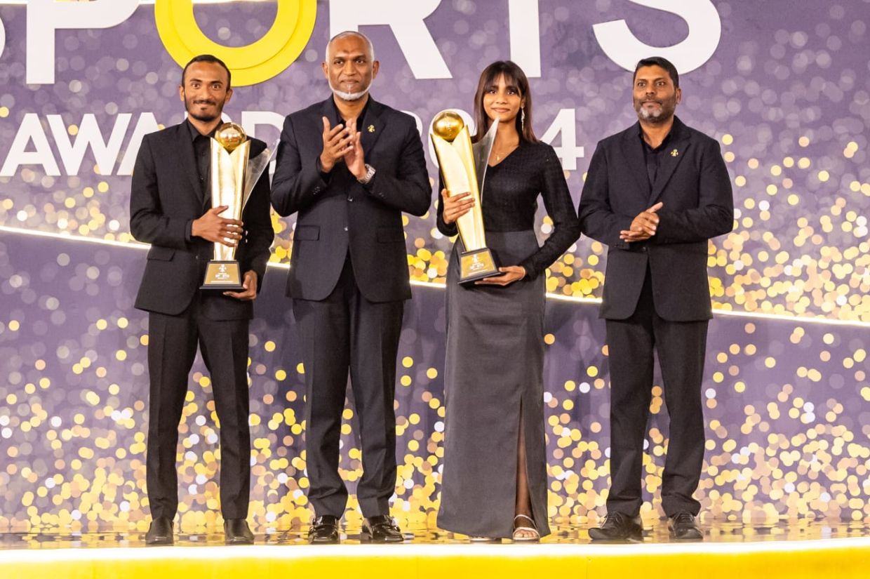 ރާއްޖޭގެ އެންމެ މޮޅު އެތުލީޓުންގެ އެވޯޑް ދީމާ އާއި ޝައްފާނަށް