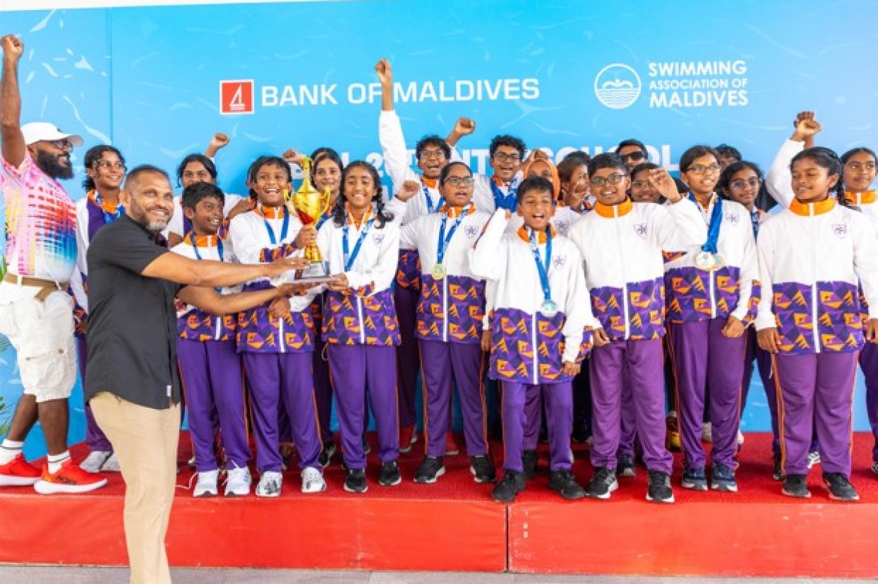 ބީ.އެމް.އެލް ސްކޫލު ކުދިންގެ ފެތުމުގެ 20 ވަނަ މުބާރާތުގެ ޗެމްޕިއަން ޓީމަކަށް ޣިޔާސުއްދީން