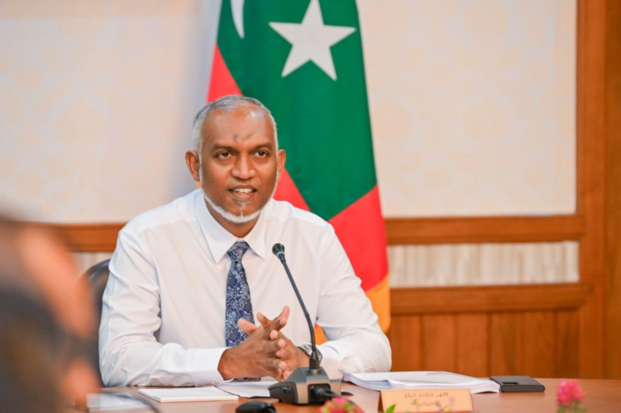 ރައީސުލްޖުމްހޫރިއްޔާ ޑރ. މުޙައްމަދު މުއިއްޒު - ފޮޓޯ: ރައީސް އޮފީސް