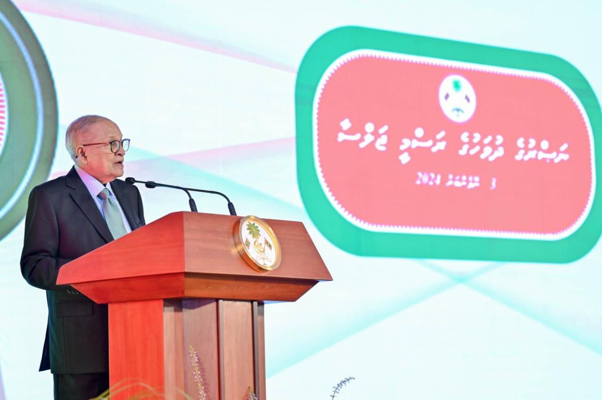 ފަލަސްތީނުގެ ޖިހާދަށް ތާއީދުކުރުމަށް ރައީސް މައުމޫނު ގޮވާލައްވައިފި