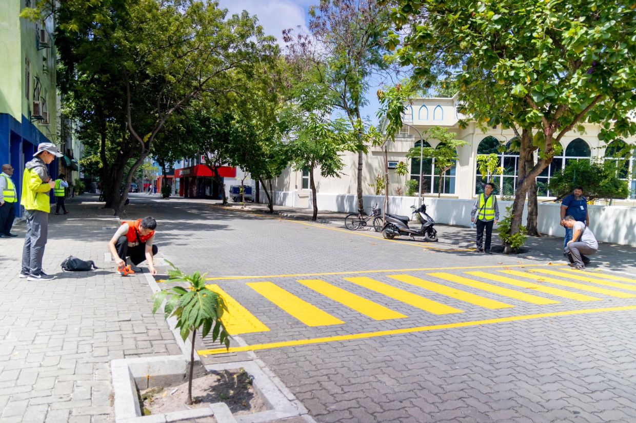 ވިލިމާލޭގެ މަގުތަކުގެ ޙާލަތު ދެނެގަތުމުގެ މަސައްކަތް ފަށައިފި