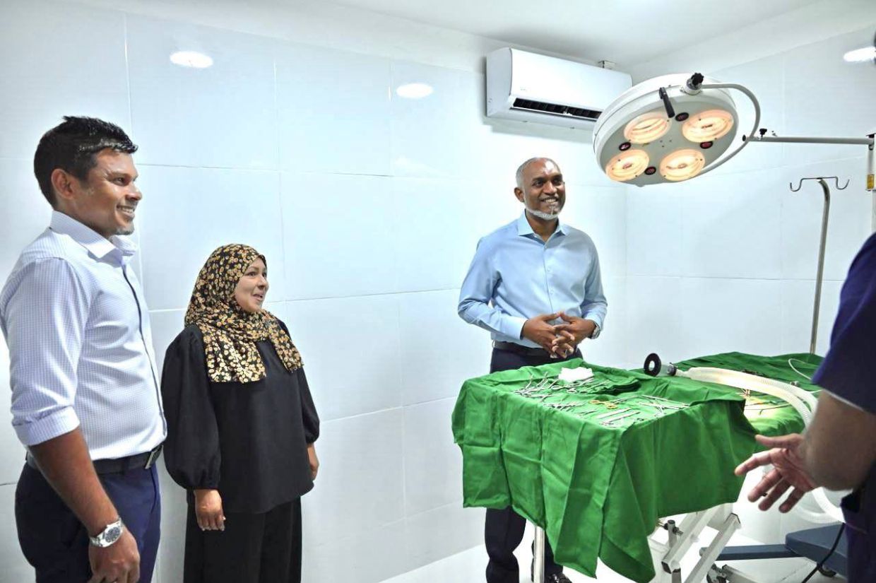 މިދިޔަ މަހުގެ 2 ވަނަ ދުވަހު ރައީސުލްޖުމްހޫރިއްޔާ ޑރ. މުޙައްމަދު މުޢިއްޒު ޕެޓް ކެއަރ ފެސިލިޓީ އިފްތިތާޙްކުރުމުގެ ޙަފްލާ / ފޮޓޯ: ރައީސް އޮފީސް