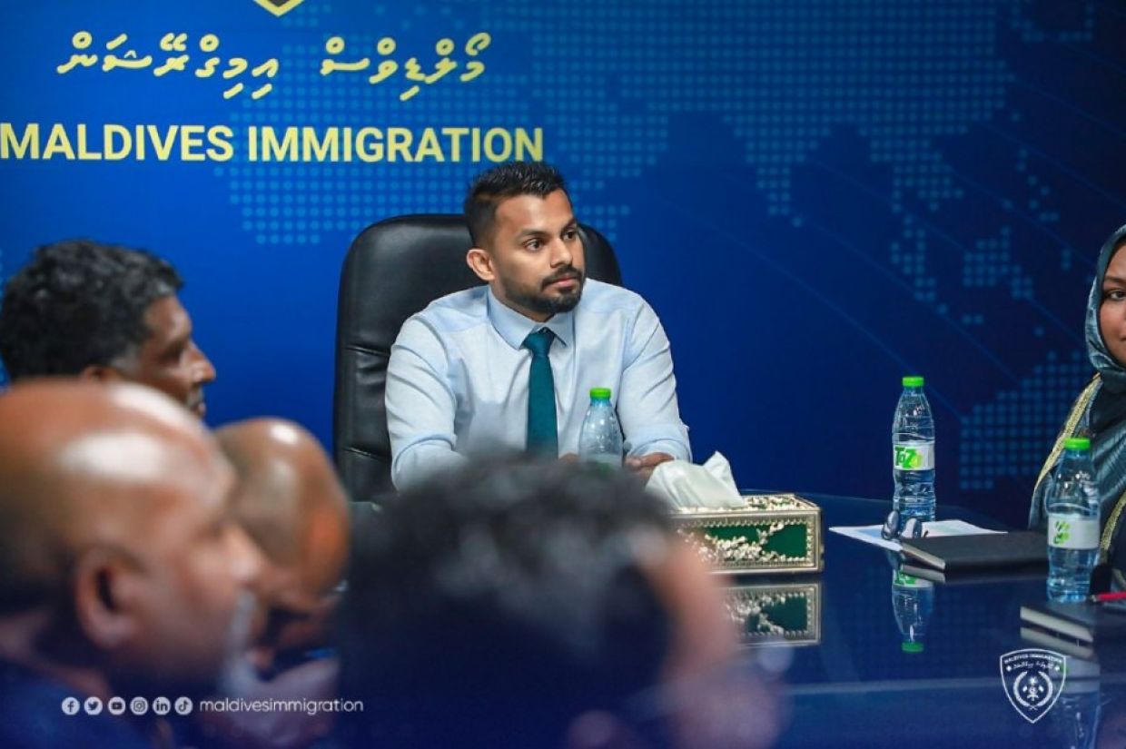 ކޮންޓްރޯލަރ އޮފް އިމިގްރޭޝަން މުޙައްމަދު ޝަމްޢާން ވަހީދު