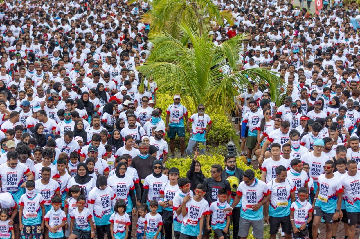 6500 އަށްވުރެ ގިނަ ބައިވެރިންނާއެކު އުރީދޫ ފަން ރަން ނިންމާލައިފި