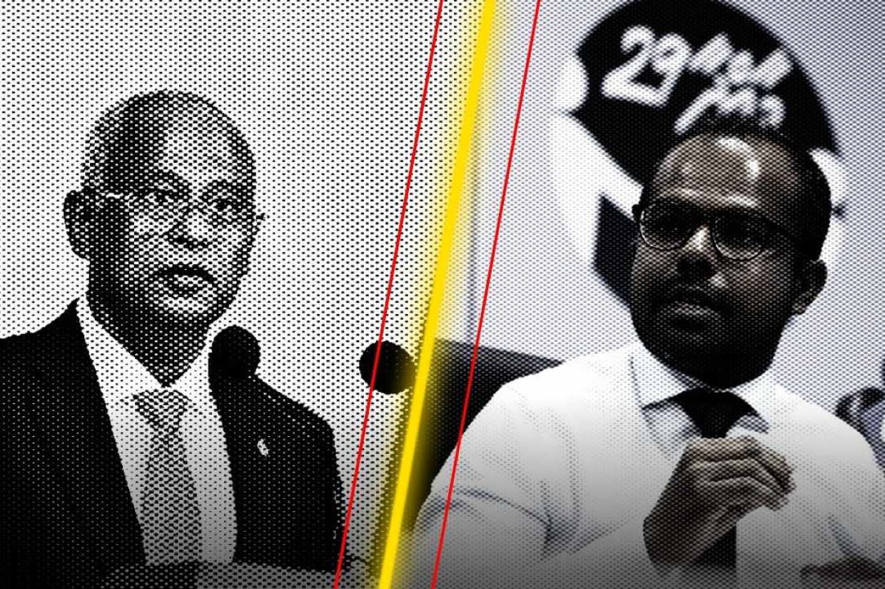އަދަދު ނޫހުގެ ސީއީއޯ ހުސެއިން ފިޔާޒު މޫސާ އަދި ރައީސް ސޯލިހު.