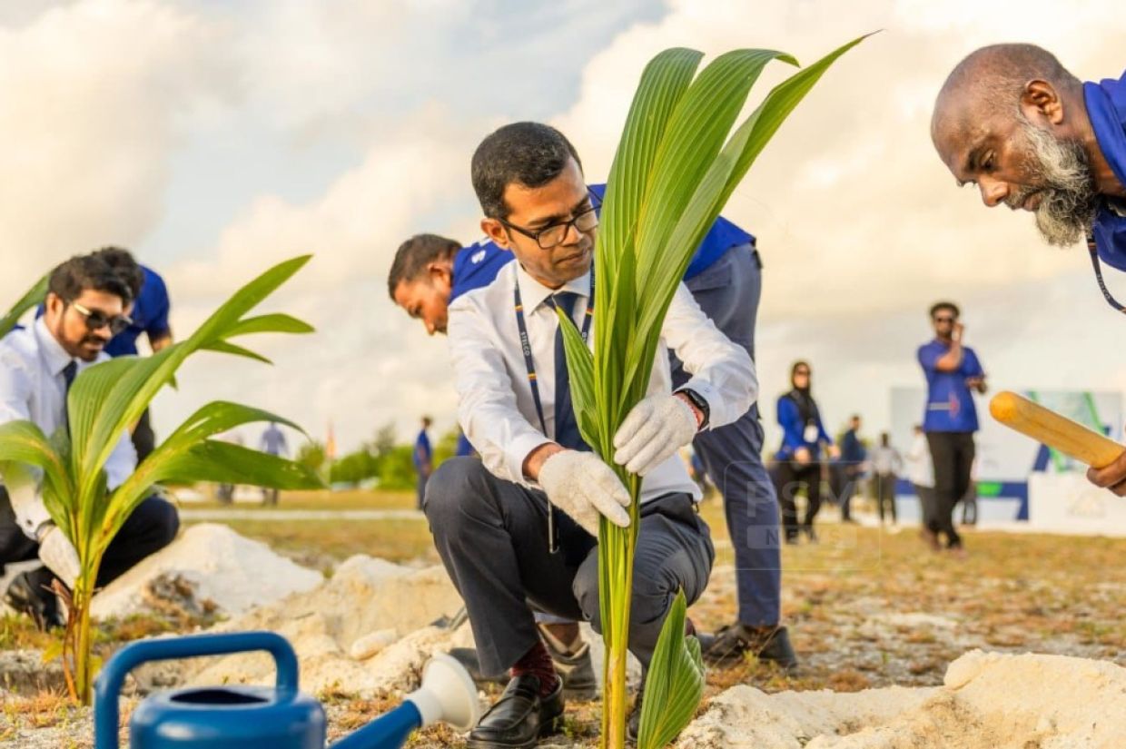 5 މިލިޔަން ގަސް ޕްރޮގުރާމުގައި ސްޓެލްކޯ އެމްޑީ ގަސް އިންދަނީ. / ފޮޓޯ: ސްޓެލްކޯ