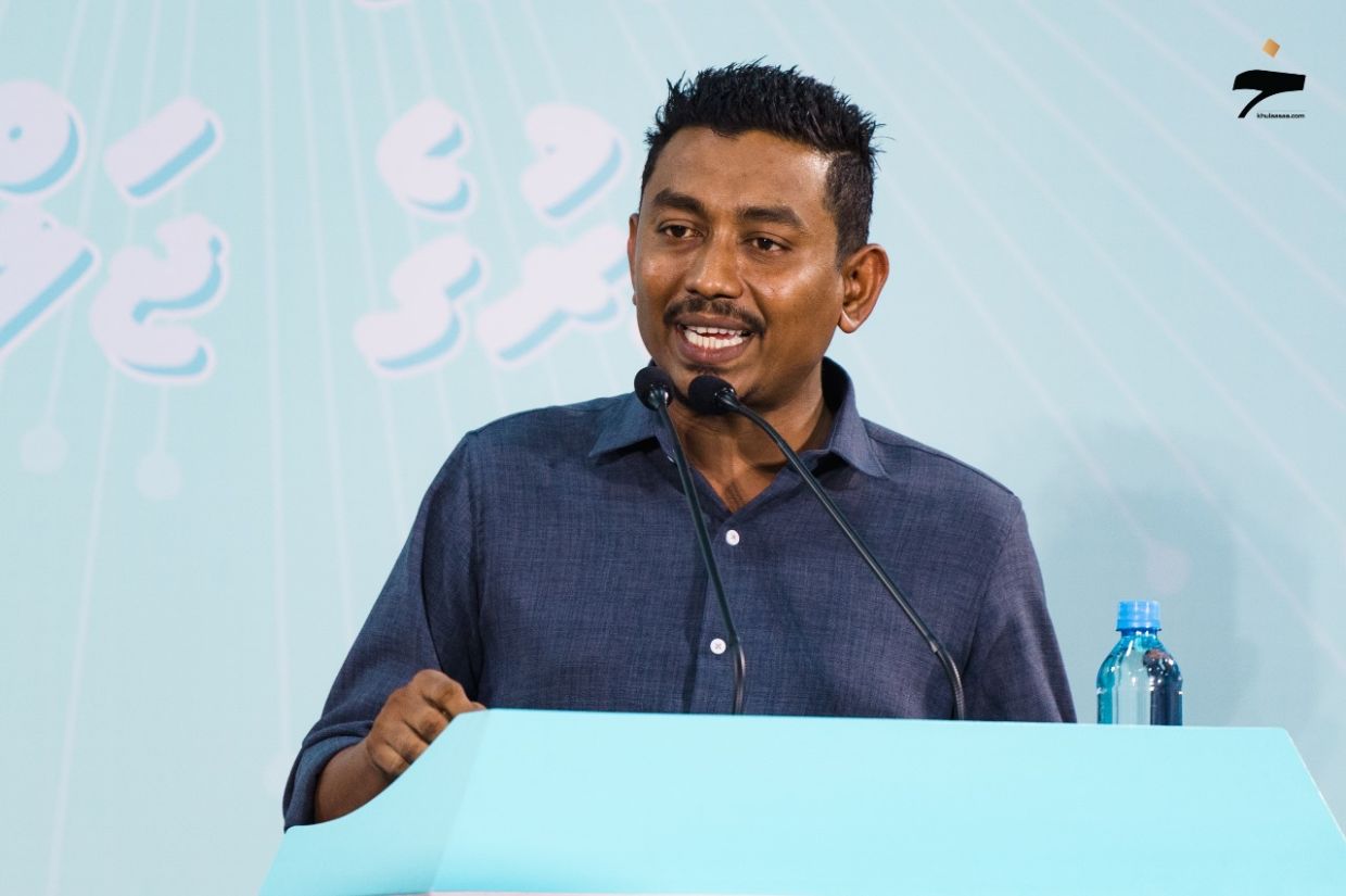 ފުނަދޫ ދާއިރާގެ މެންބަރު މުޙައްމަދު މަމްދޫޙު (މަންޑޭ) / ފޮޓޯ: ޚުލާސާ