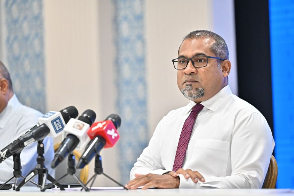 ފޮރިން މިނިސްޓަރު ޑރ. އަބްދުﷲ ޚަލީލް.